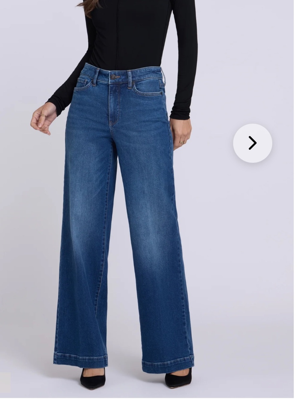 NWT nydj tereasa wide leg jeans